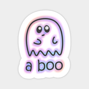 A Boo Ghost Design Magnet