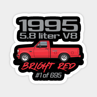 Red 1995 Magnet