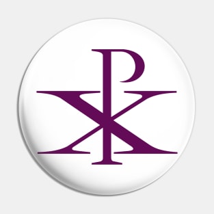 Chrismon (purple) Pin