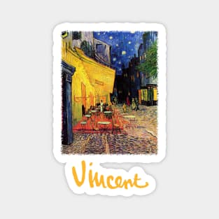 Night Cafe by Vincent van Gogh Magnet