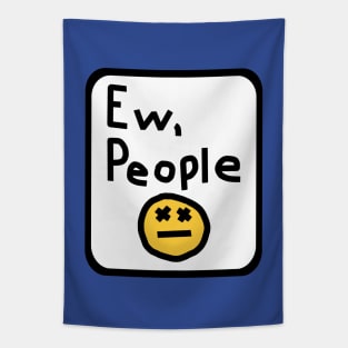 Framed Ew People Graphic Tapestry