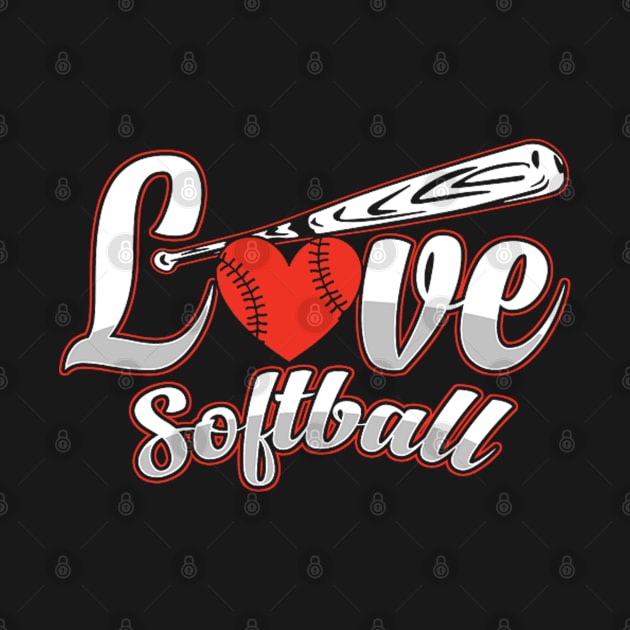 love softball by Zluenhurf