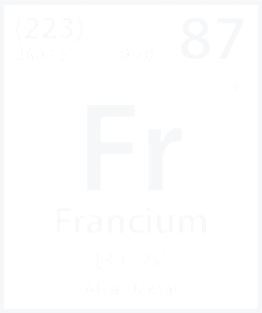 Francium Element Magnet