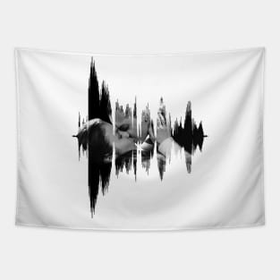 WayHaught Sound Wave - Wynonna Earp Tapestry