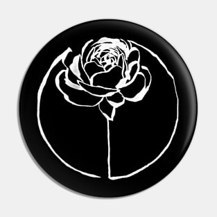 Rose Circle Pin