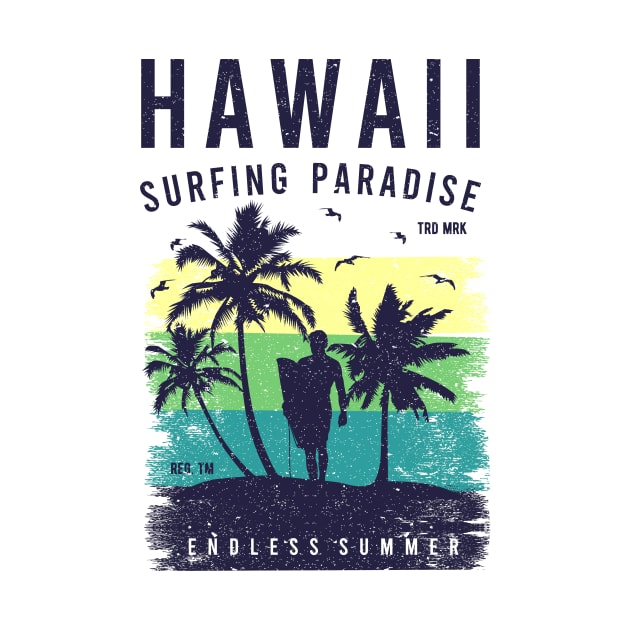 Hawaii Surfing by kani