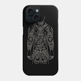 Body Suit - Light Warm Grey Phone Case