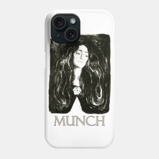 The Brooch by Edvard Munch Phone Case