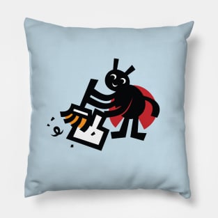 Dustpan Bug Pillow