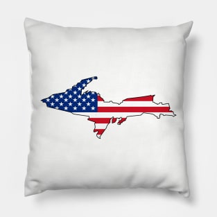 UP Michigan USA Pillow