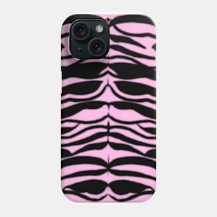 Tiger Skin Striped Pattern in Bubble Phone Case