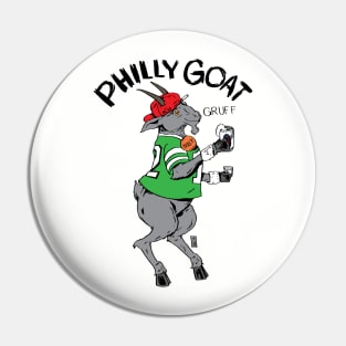 Philly Goat Gruff Pin