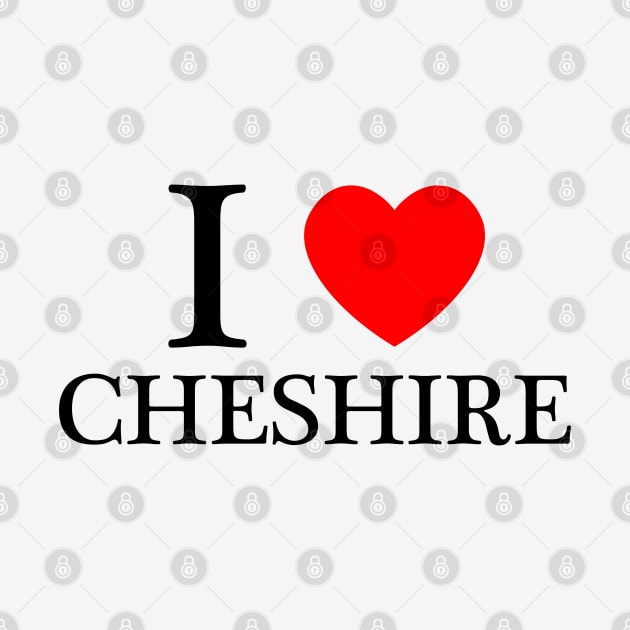 I love Cheshire with heart by SHAMRDN