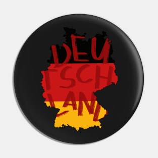 Germany country typography Pin