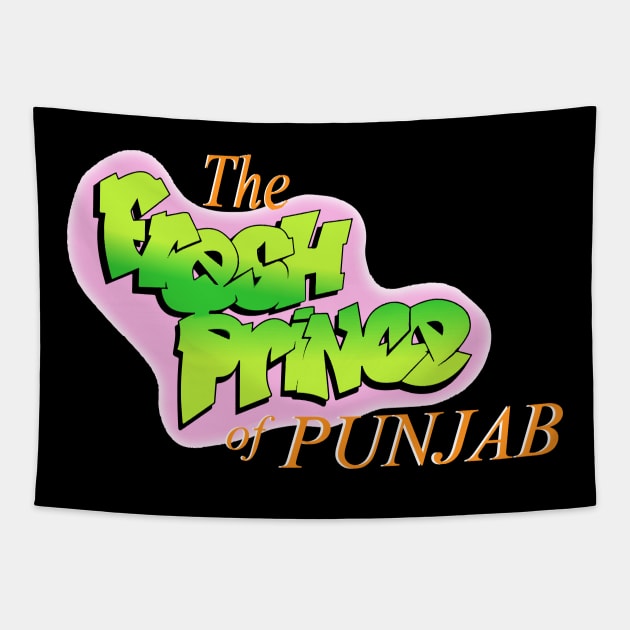 The Fresh Prince of Punjab Tapestry by inkstyl