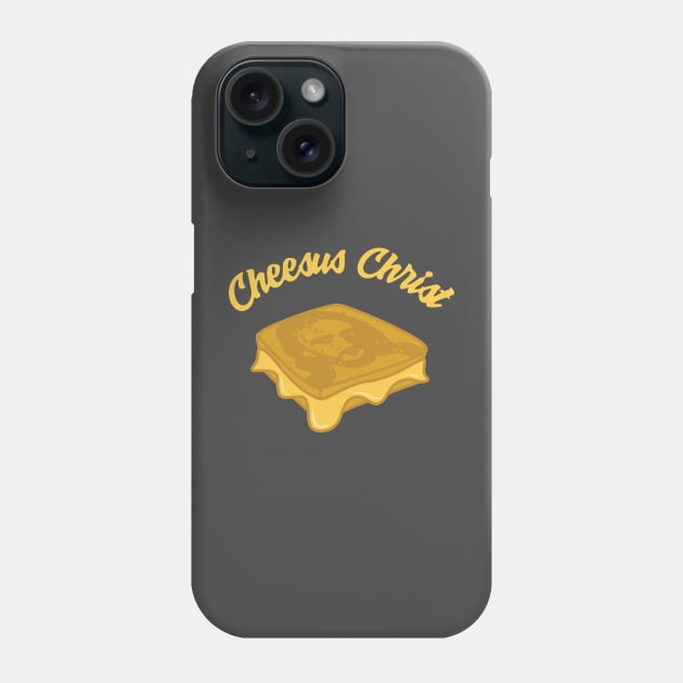 Cheesus Christ Phone Case by ChrisMPH