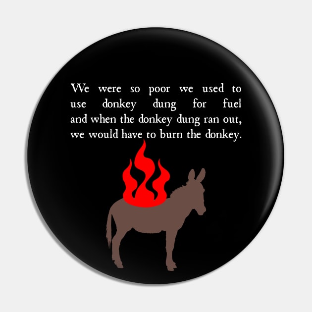 What We Do to Nadja's Donkey in the Shadows Pin by Xanaduriffic