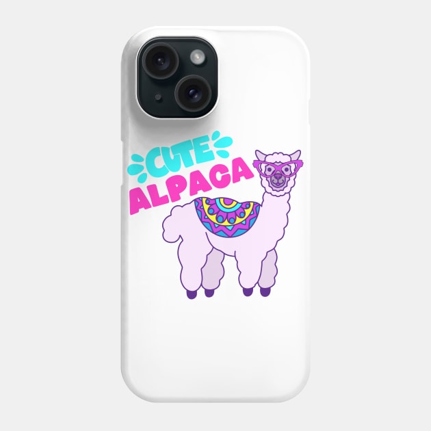 Alpaca Phone Case by Mashmuh