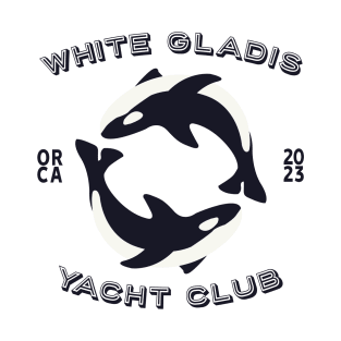 Killer whale - White Gladis Yacht Club T-Shirt