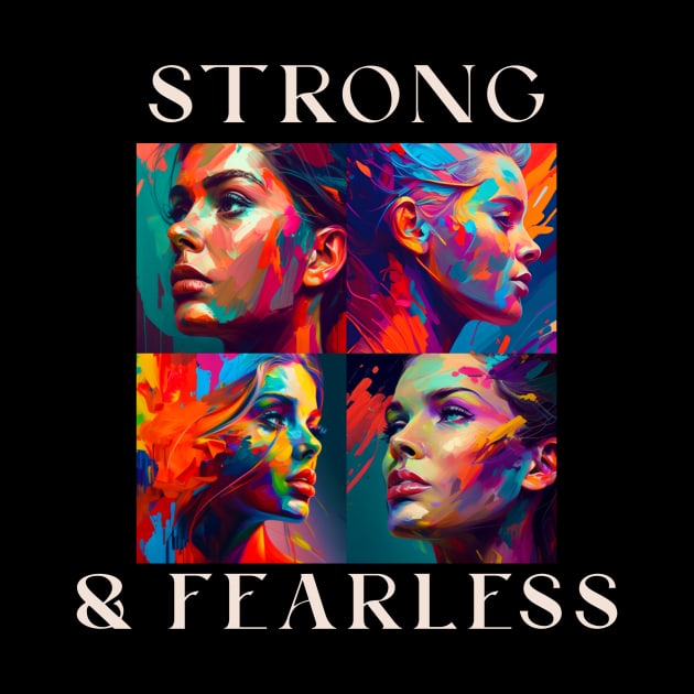 Women Strong and Fearless by Urban Gypsy Designs