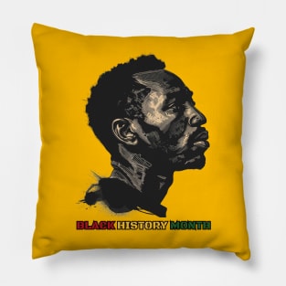 Black History Month A Black History Month Celebration Design Pillow