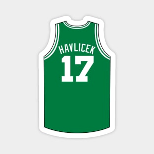 John Havlicek Boston Jersey Qiangy Magnet