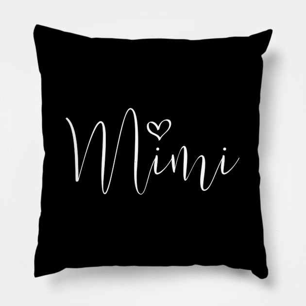 Mimi For Grandma Mother'S Day Pillow by SnugFarm