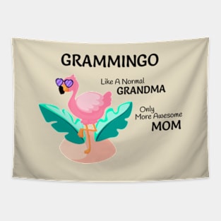 Grammingo like a normal Grandma only more awesome Mom Tapestry