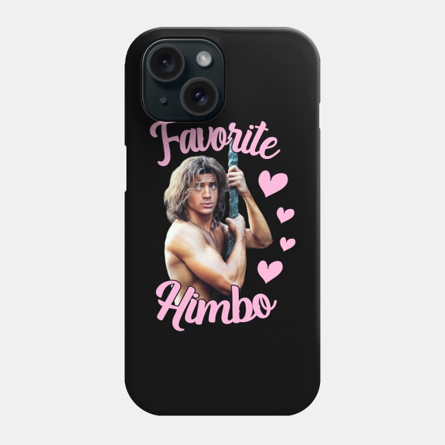 Favorite Himbo Brendan Fraser Phone Case by CharXena