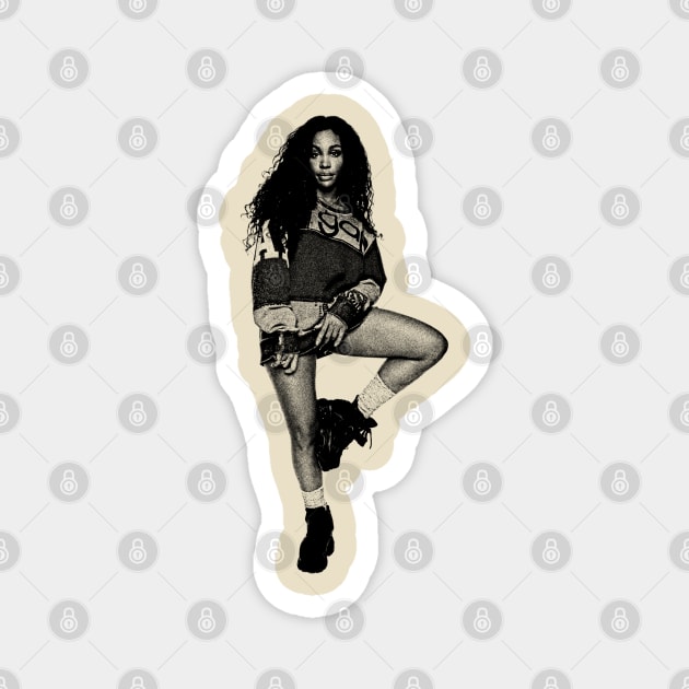 Sza Retro Magnet by idontwannawait