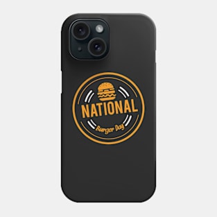 National burger Day, burger, food, hamburger, day, national Phone Case