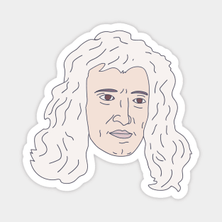 Isaac Newton - Famous Scientist - Calculus Inventor Magnet