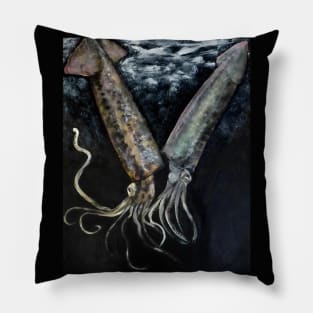 Romance and squid Pillow