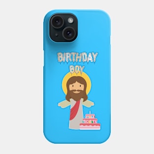 birthday boy jesus christ christmas Phone Case