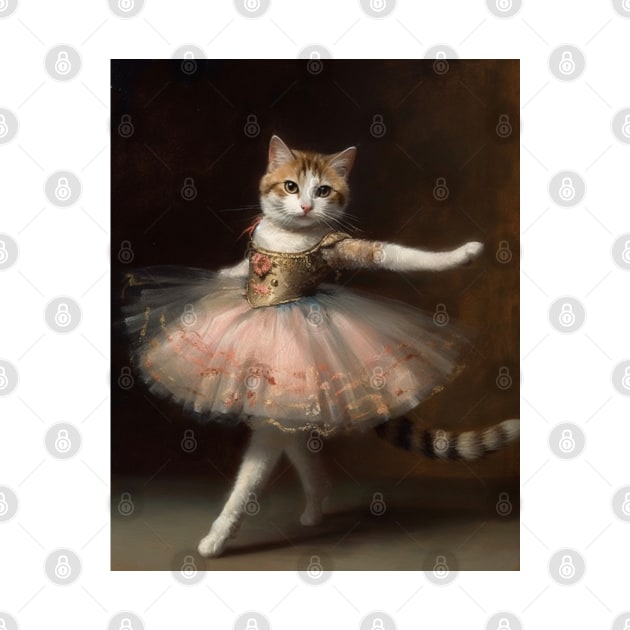 Ballet cat 3 by summer-sun-art