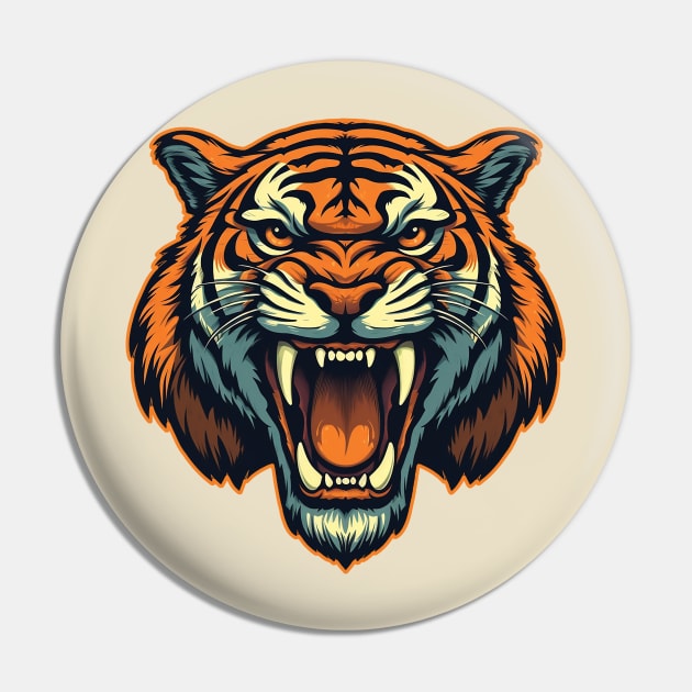 Bengal Tiger No.1 Pin by DavidLoblaw
