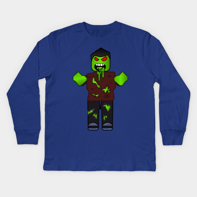 Roblox Zombie Roblox Kinder Long Sleeve T Shirt Teepublic De - roblox zombie shirt id