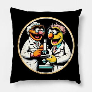 Muppet Science Madness: Scientist Muppets Tee Pillow