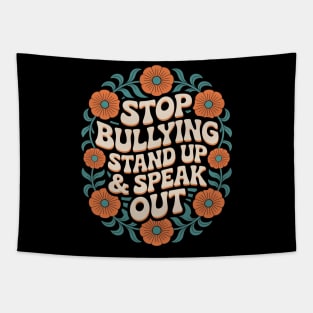 Stop Bullying Stand Up And Speak Out Anti-Bullying Unity Tapestry