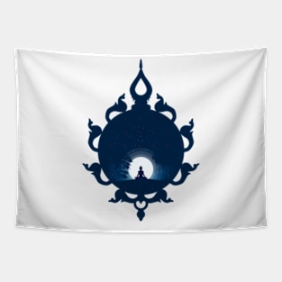 Moonlight Meditation Tapestry