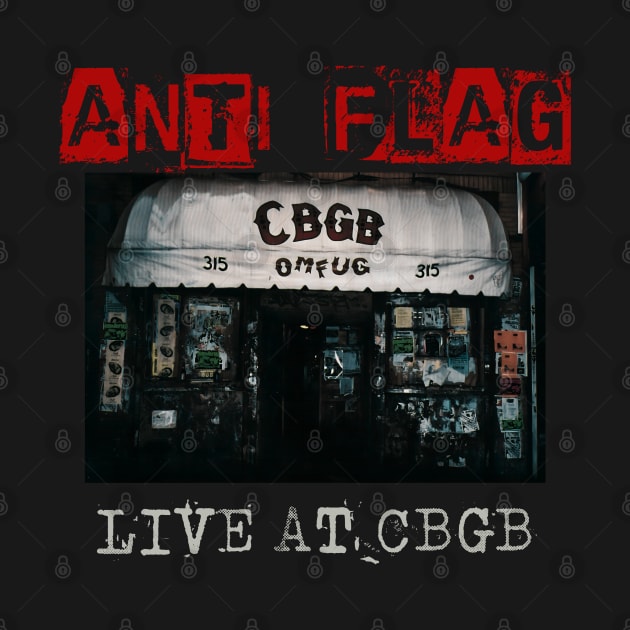 anti flag live at cbgb by kusuka ulis