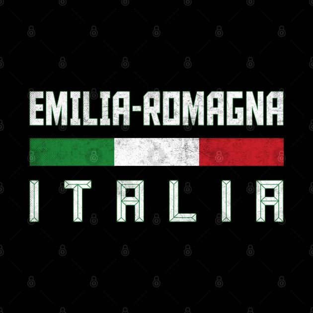Emilia-Romagna Italia / Italian Region Typography Design by DankFutura