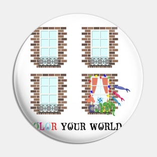 Color Your World Pin