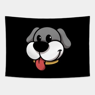 cute dog cartoon Tapestry