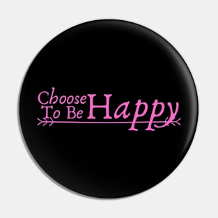 Motivational Life Quote- Be Happy Pin