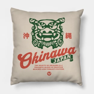 Okinawa, Japan City Pillow