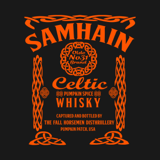 Samhain Pumpkin Spice Whisky T-Shirt
