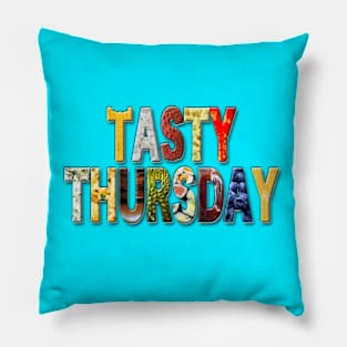 Tasty Thursday Pillow