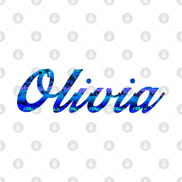 Top 10 best personalised gifts 2022  - Olivia - personalised, personalized  name with pattern  - custom name. Olivia by Artonmytee