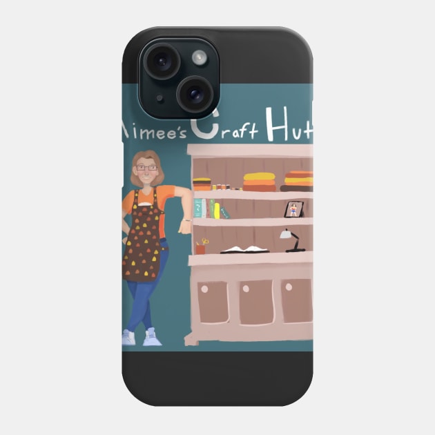 Aimee's Craft Hutch Phone Case by memetees